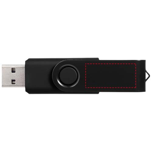 Clé USB 4 Go Rotate-metallic: Front · Padprint