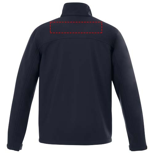 Maxson — męska kurtka softshell: High back · DTF Transfer