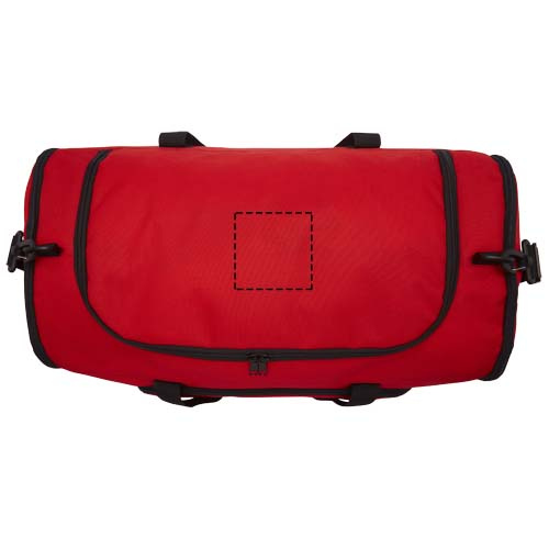 Torba podróżna Retrend GRS RPET 40 l: Flap · Embroidery fixed