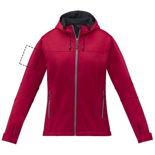 Match Softshelljacke für Damen: Right bicep · Screenprint