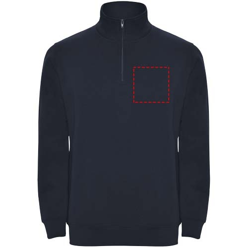 Bluza Aneto z krótkim zamkiem: Left chest · Transfer