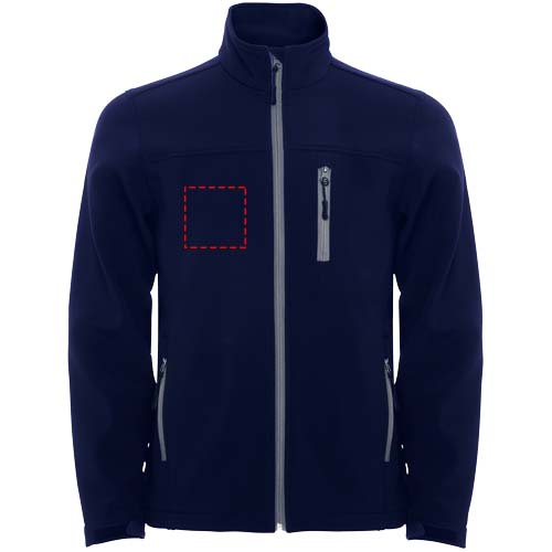 Veste softshell Antartida pour homme: Right chest · Embroidery fixed