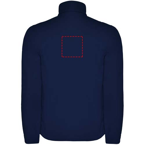 Veste softshell Antartida pour homme: Impact upper back · Embroidery fixed