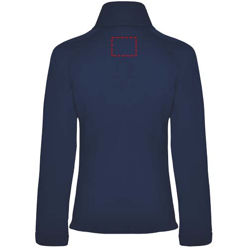 Antartida — damska kurtka softshell: High back · Screenprint
