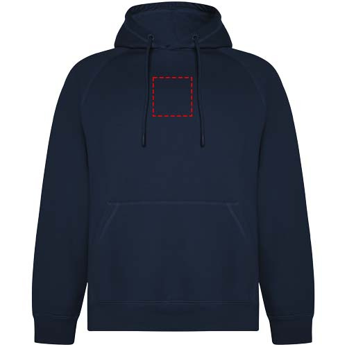 Bluza z kapturem unisex Vinson: Impact full front · Embroidery fixed