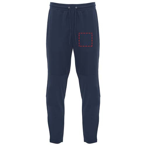 Neapolis — spodnie unisex: Left leg · Embroidery fixed