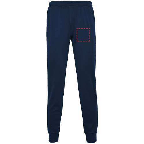 Argos — spodnie unisex: Left leg · Embroidery fixed