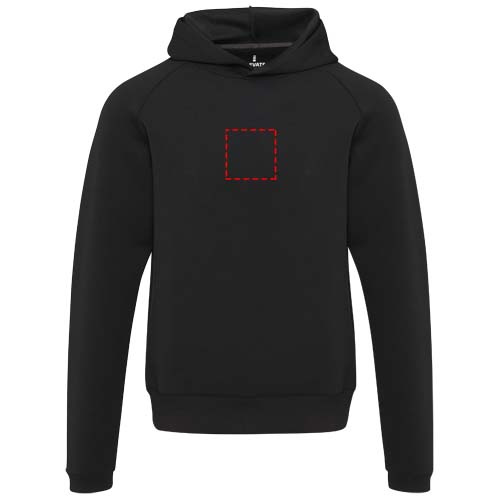 Danali Sport Kapuzenpullover mit Interlock Strick Unisex: Impact full front · Embroidery fixed