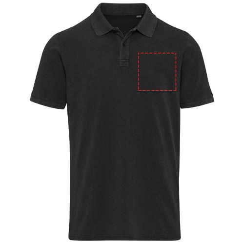 Calgary 200 g/m2 meeste polosärk: Left chest · DTF Transfer