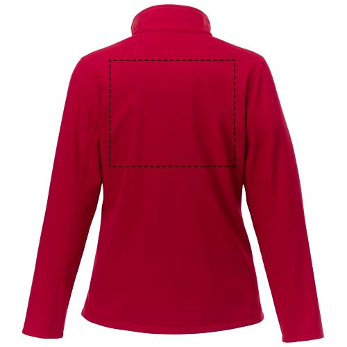 Damska kurtka softshell Orion: Impact upper back · Transfer