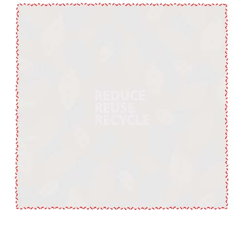 Cori recycled PET cleaning cloth large: All over, back · Sublimation