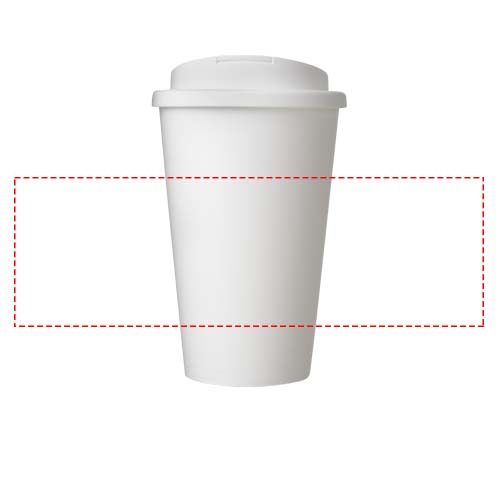 Americano® POP 350 ml Becher mit auslaufsicherem Deckel: Wrap · Screenround