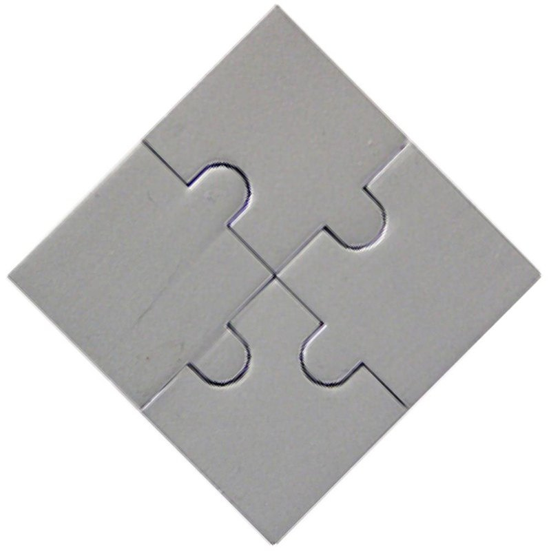 Puzzle 3D en métal: Emplacement du logo — Puzzle — Avant