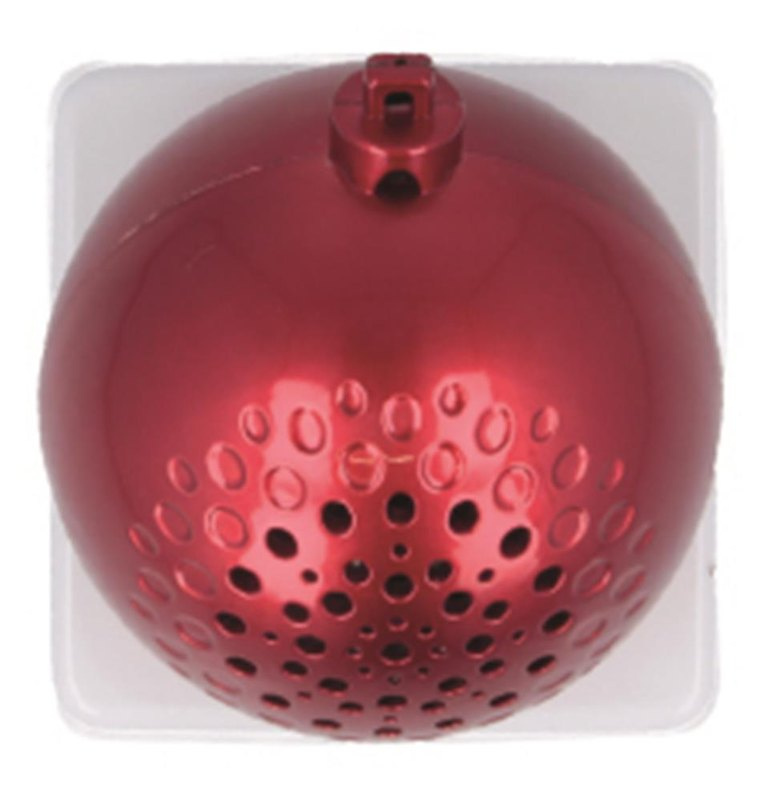 Enceinte en forme de boule de Noël: Emplacement du logo – face avant du produit