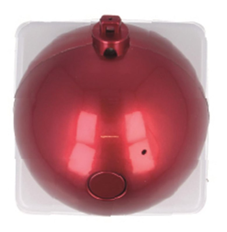 Enceinte en forme de boule de Noël: Emplacement du logo – face arrière du produit