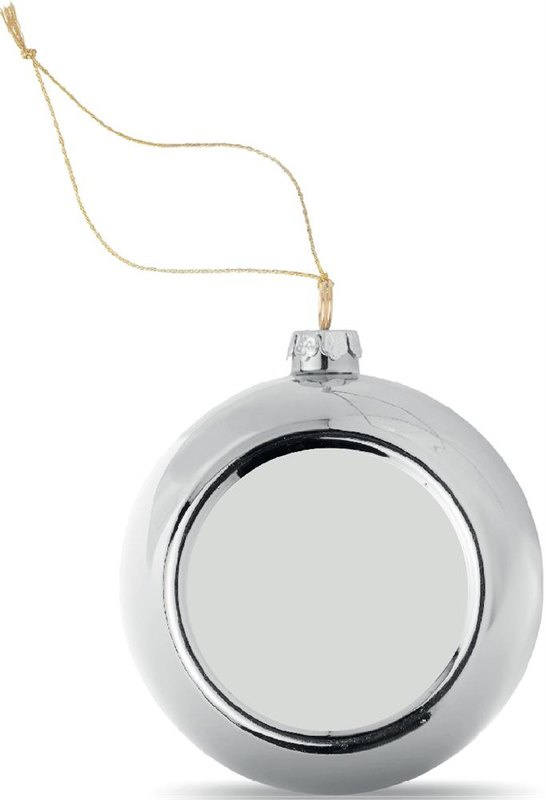 Bombka świąteczna do sublimacji: Laser engraving – plate