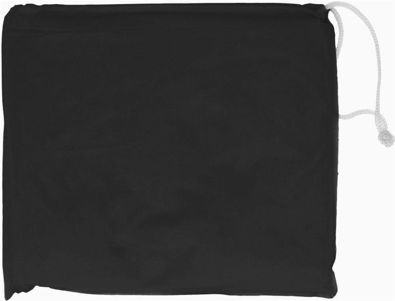 Imperméable pliable dans sa pochette: Emplacement du logo — Sac: Avant