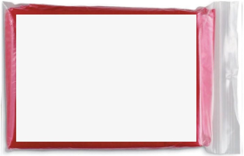 Poncho pliable sous sachet: Impression numérique — Insert 2