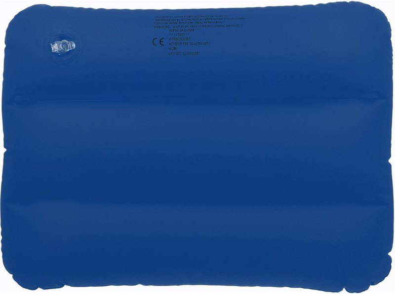 Coussin de plage: Emplacement du logo — Panneau arrière inférieur