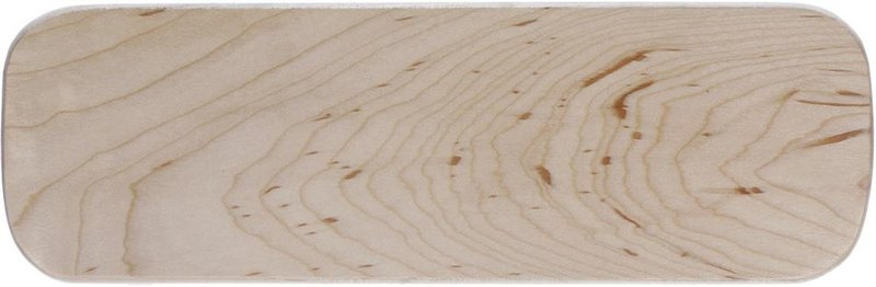 Coffret d’écriture en bois: Emplacement du logo — Boîte: Dessus