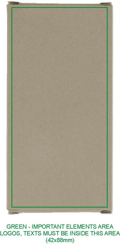 Boîte de 6 crayons de couleur: Impression numérique — Arrière du produit
