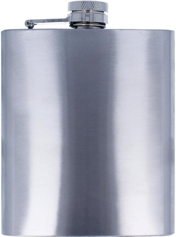 Flasque fine de 200 ml: Gravure laser — Avant du produit