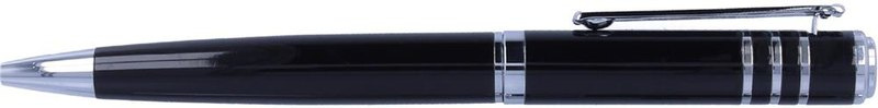 Stylo à bille en coffret cadeau: Emplacement du logo — Corps du stylo, pour droitier