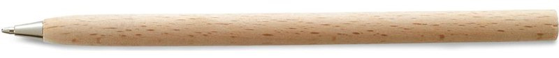 Stylo à bille en bois: Tampographie — Corps du stylo: Pour droitier