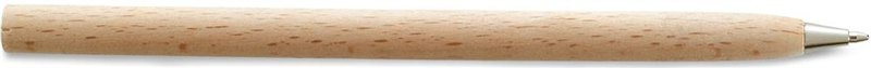 Stylo à bille en bois: Tampographie — Corps du stylo : pour gauchers