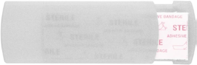 Boîte de pansements: Emplacement du logo – dessus du produit