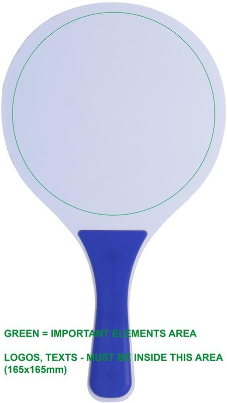 Petit set de tennis de plage: Impression numérique — Raquette 1 — Face arrière