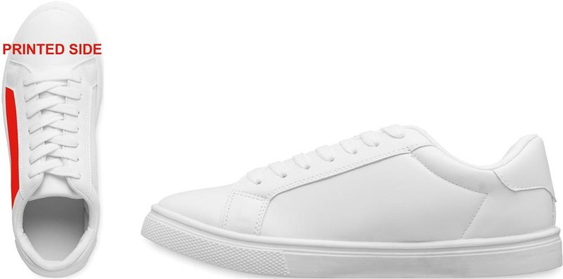 Sneakersy z PU 37: Logo position – side 1 of the product: left side