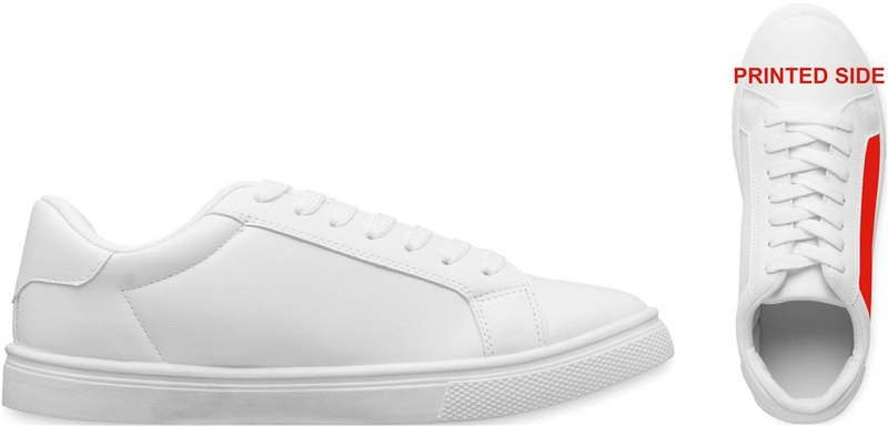 Baskets en PU, pointure 38: Emplacement du logo — Face 1 du produit: Côté droit
