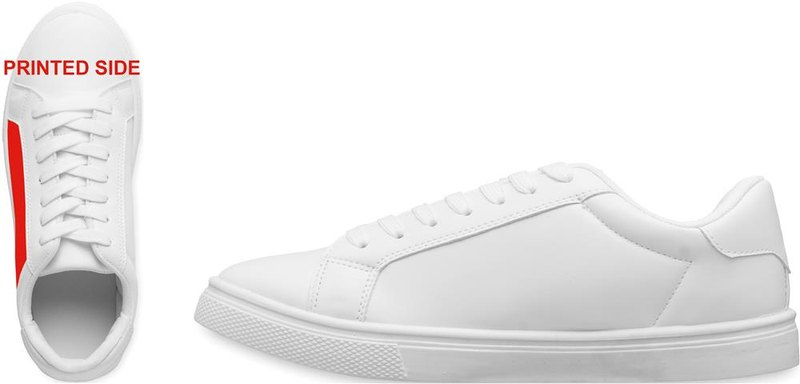 Baskets en PU, pointure 38: Emplacement du logo — Face 1 du produit: Côté gauche