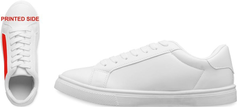 Sneakersy z PU 41: Logo position – side 1 of the product: left side