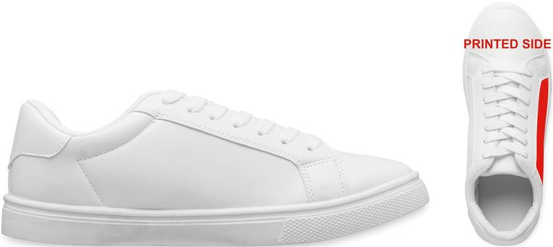 Baskets en PU, pointure 42: Emplacement du logo — Face 1 du produit: Côté droit