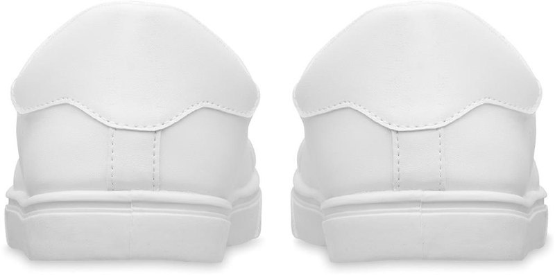 Baskets en PU, pointure 45: Emplacement du logo — Arrière du produit, à droite