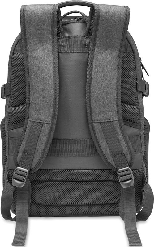 Plecak na laptopa z RPET 600D: Logo position – right shoulder strap