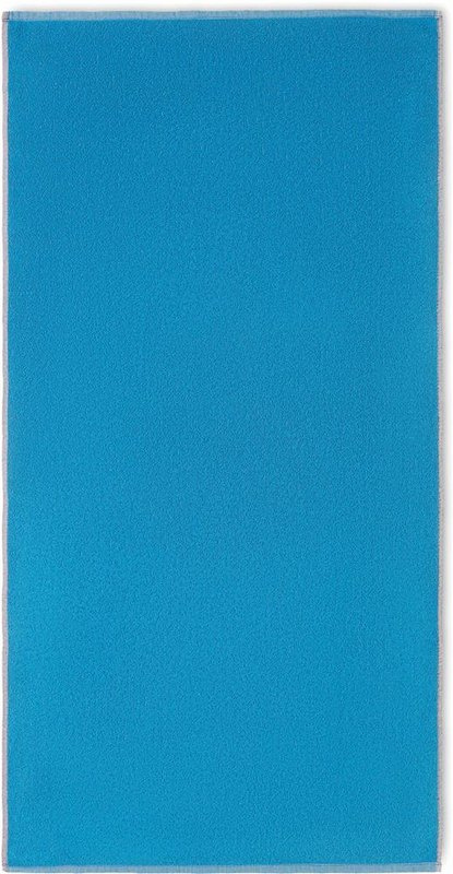 Serviette SEAQUAL® 70 × 140 cm: Emplacement du logo — Centre du produit
