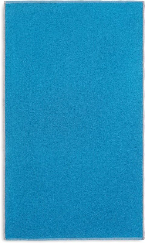 Serviette SEAQUAL® de 100 × 170 cm: Emplacement du logo — Coin