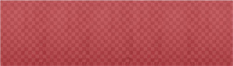 Chemin de table en polyester: Emplacement du logo – côté gauche du produit