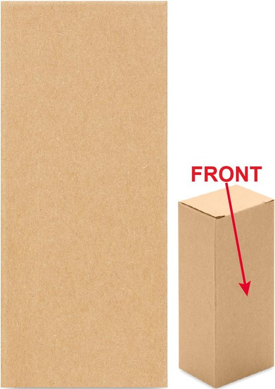 Lot de 2 casse-têtes en métal: Emplacement du logo – face avant du produit