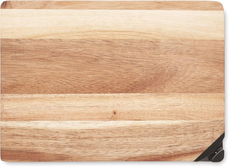 Planche à découper en bois d’acacia: Emplacement du logo – face 1 du produit