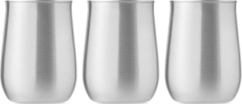 Mug en acier inoxydable recyclé avec couvercle: Impression à 360° autour du produit