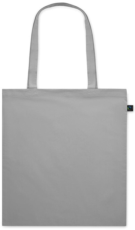 Sac de courses Fairtrade, 140 g/m²: Impression par transfert numérique — Avant du produit