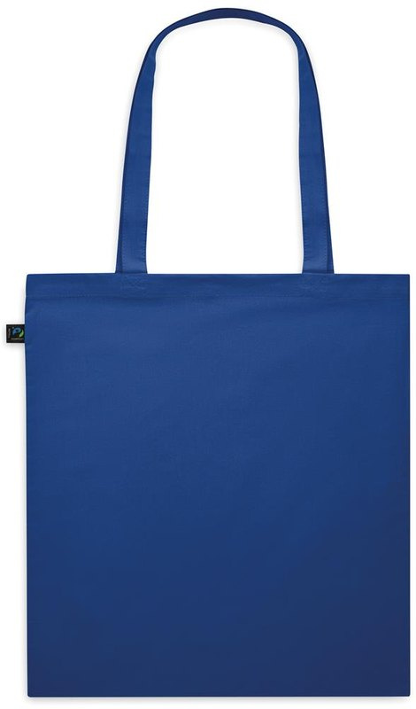 Sac de courses Fairtrade, 140 g/m²: Impression par transfert numérique — Arrière du produit