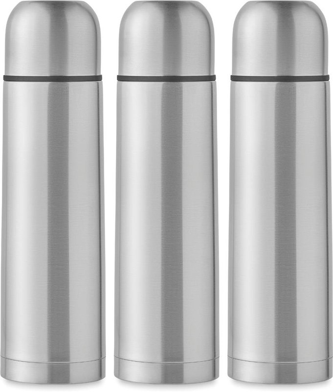 Bouteille à double paroi de 500 ml: Gravure laser à 360° — Autour du produit
