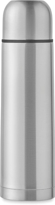 Bouteille à double paroi de 500 ml: Emplacement du logo — Bouteille: Face avant