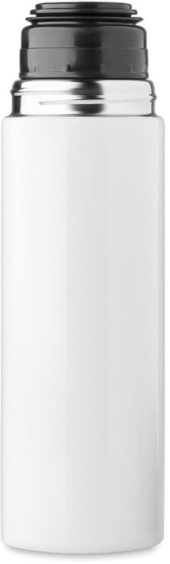Bouteille à double paroi de 420 ml: Emplacement du logo – face avant du produit