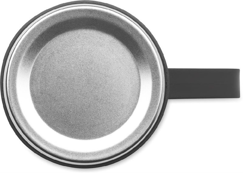 Bouteille à double paroi de 420 ml: Emplacement du logo – couvercle